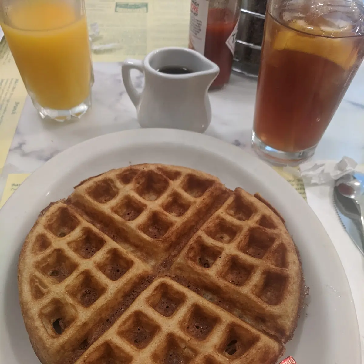 Sourdough Belgian Waffle