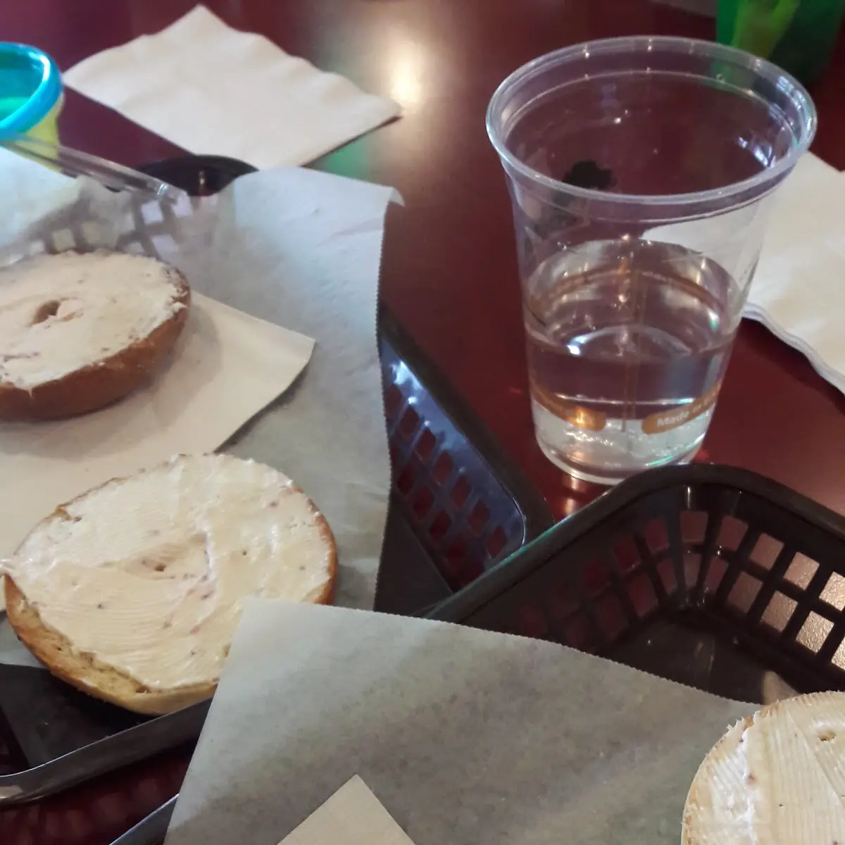 Bagels with Cream Cheese