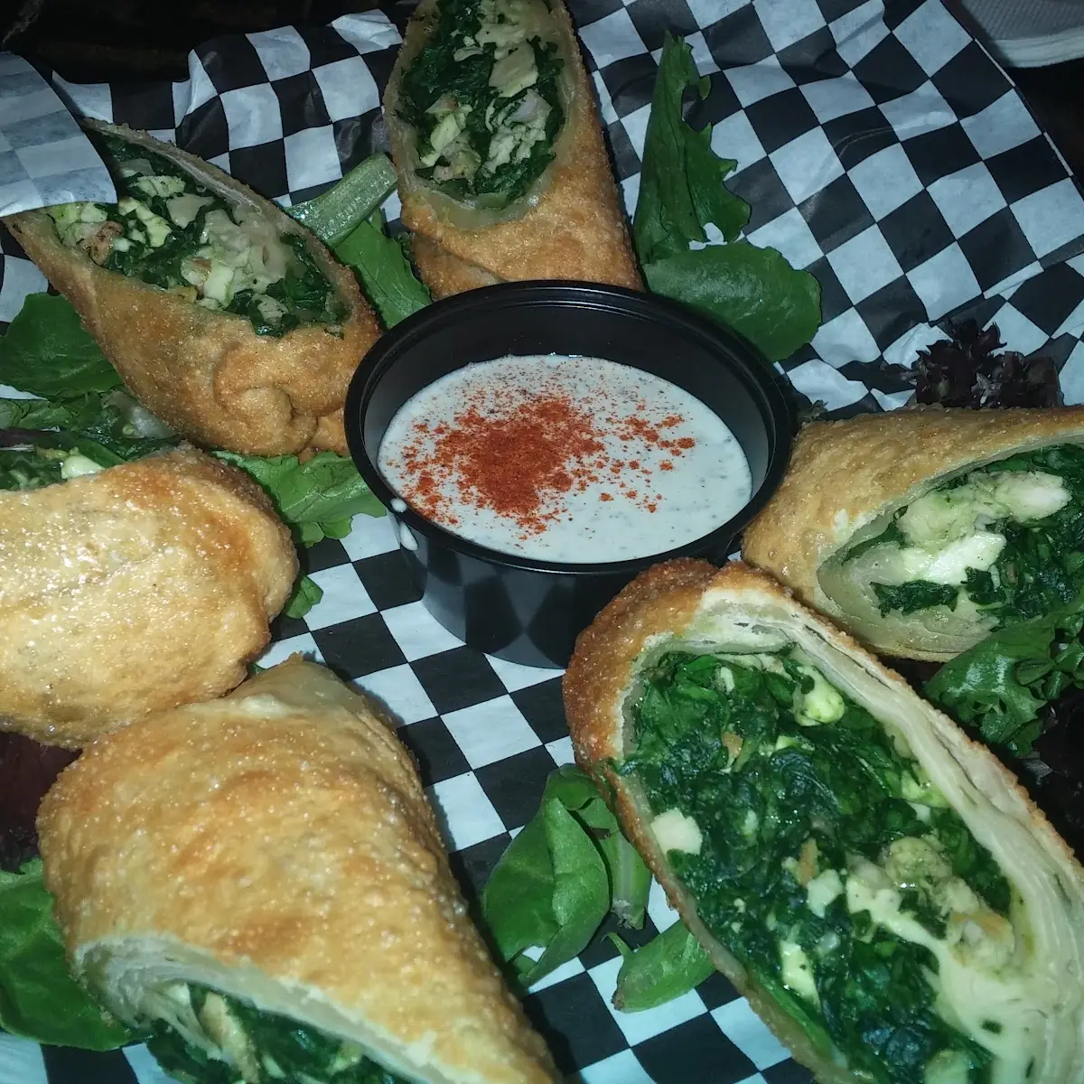 Greek Egg Rolls