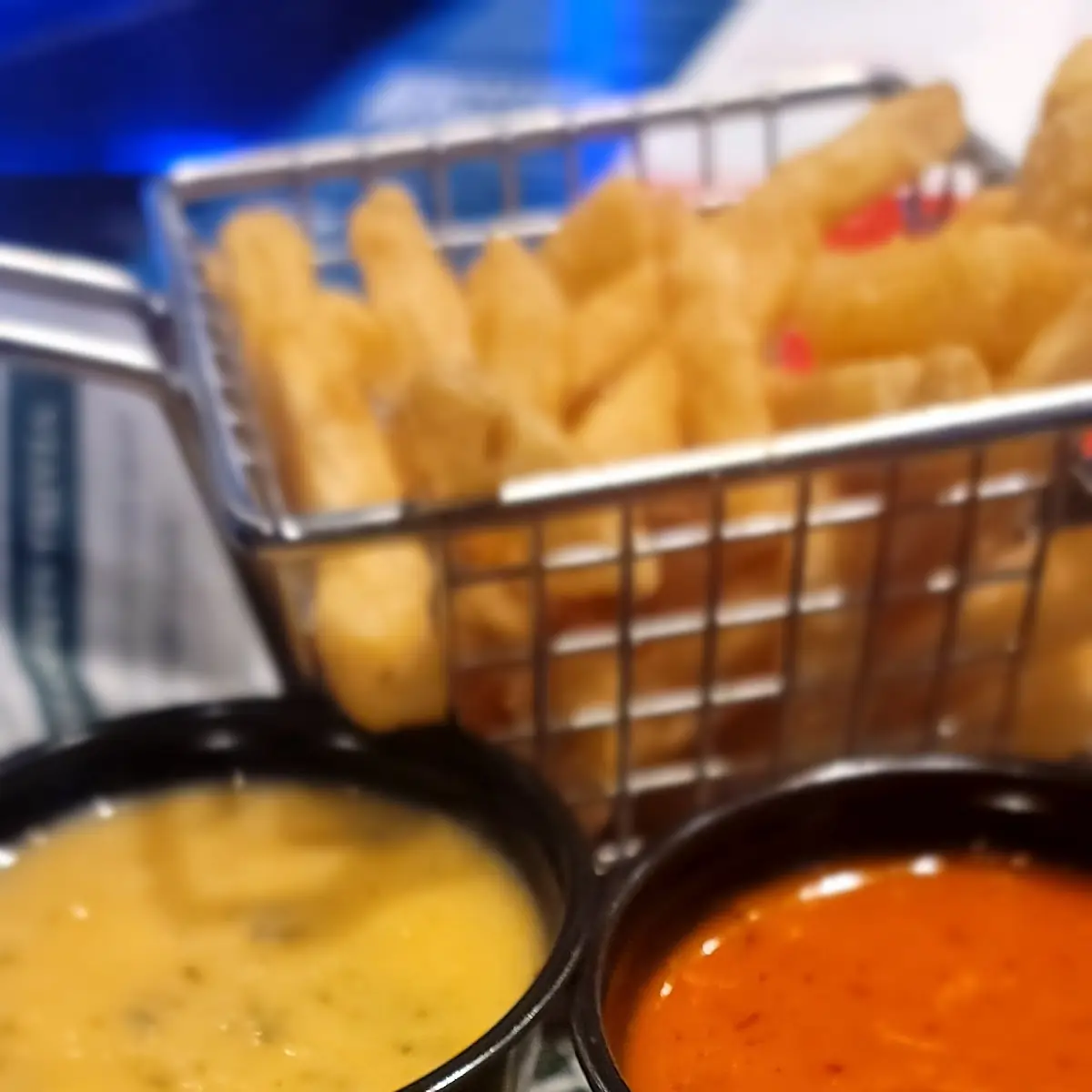Fries and Dipping Sauce