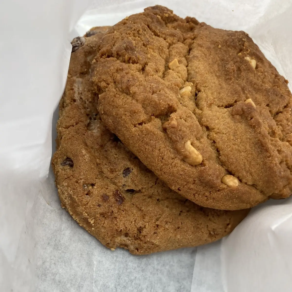 Peanut Butter and Chocolate Chip Cookies