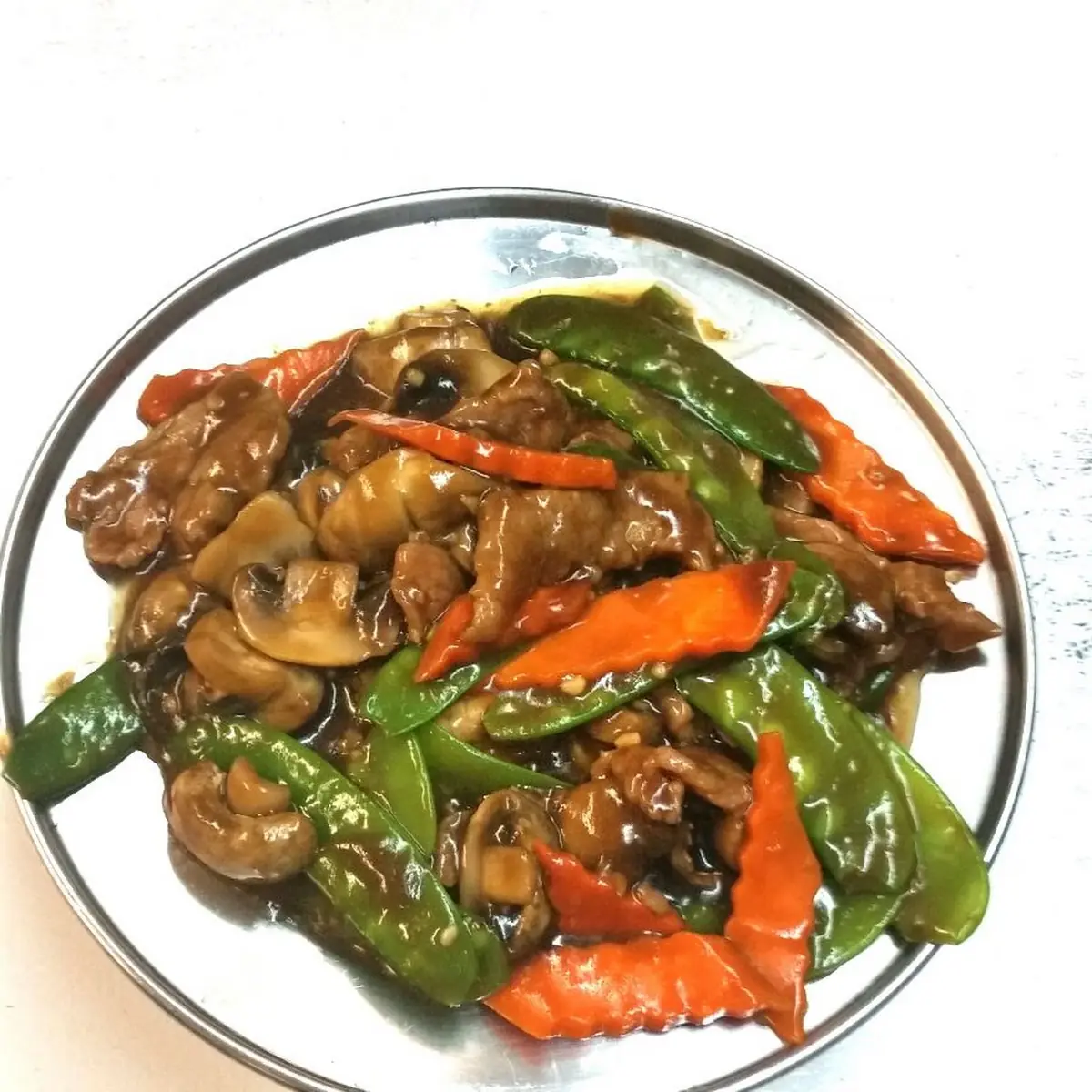 Chicken with Pea Pods