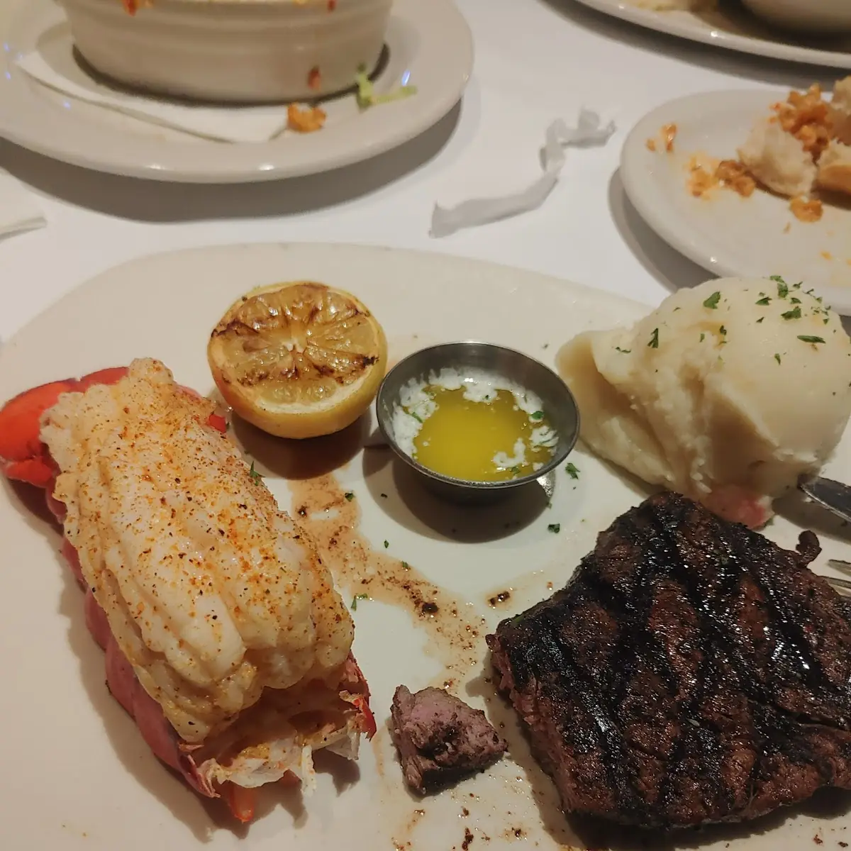 Barrel Cut Filet & Lobster Tail