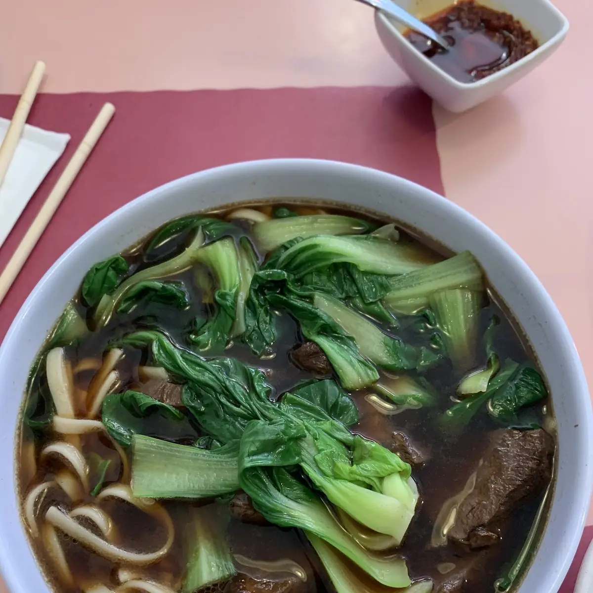 Beef with Bok Choy & Oyster Sauce