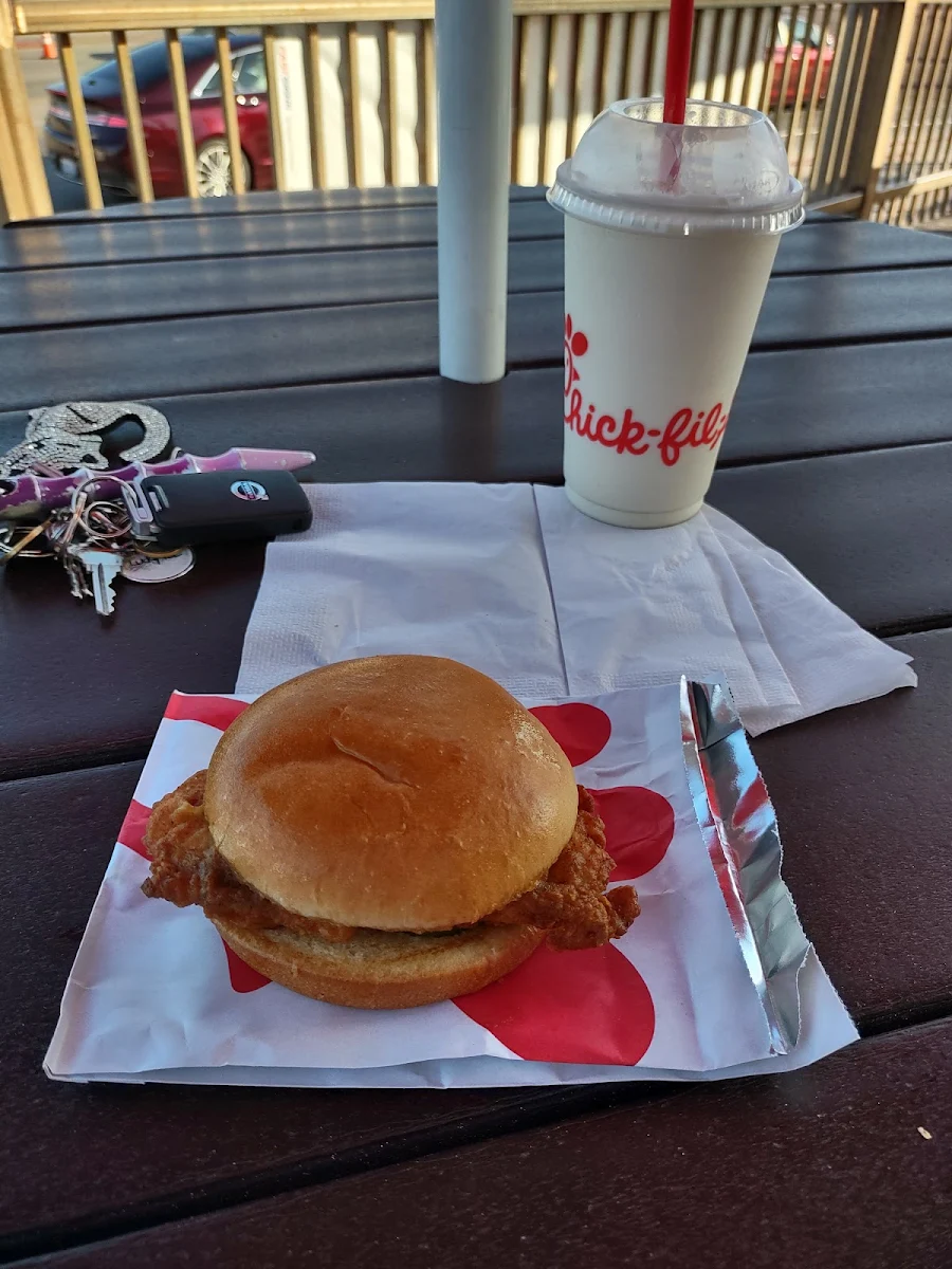 Spicy Chicken Sandwich Combo Fried Rice
