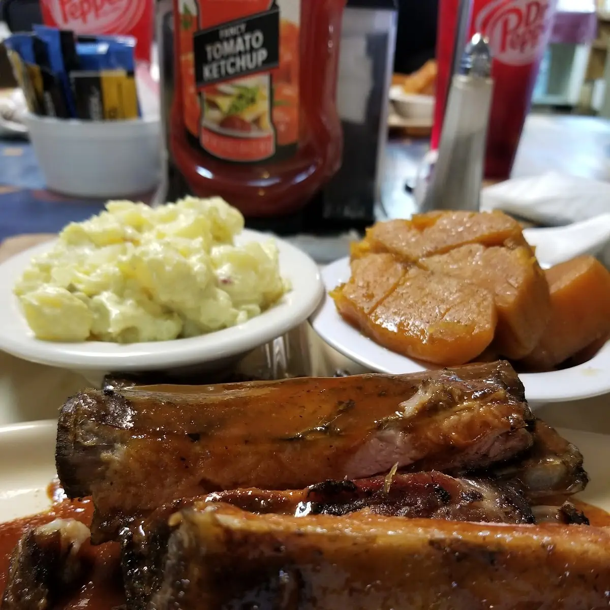 Pork Rib Sandwich Combo