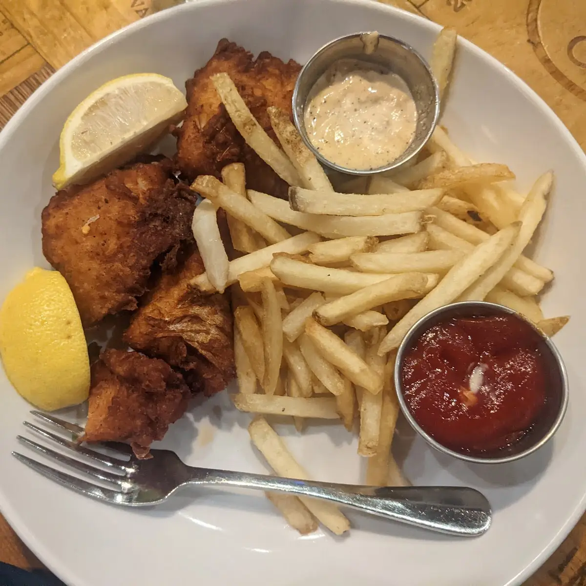 Social Beer Battered Fish & Chips