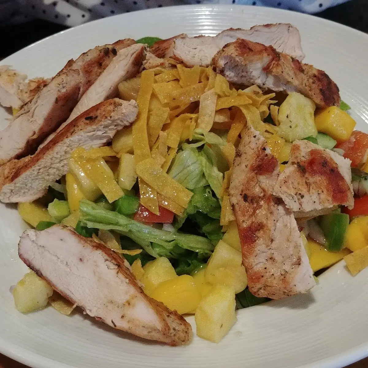 Mango Pineapple Chicken Salad