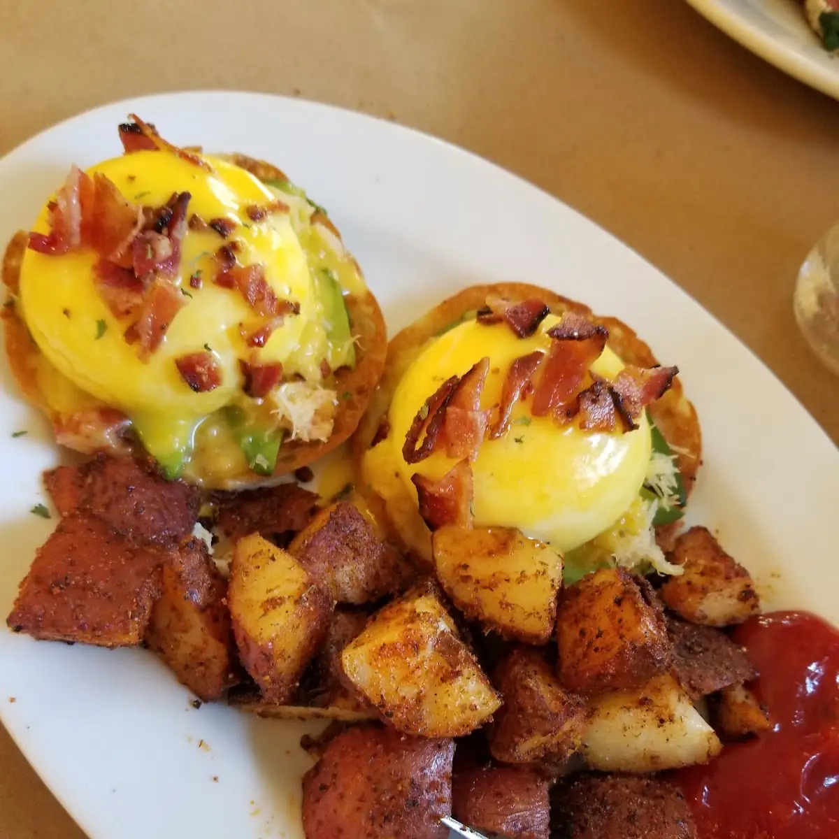 Eggs Benedict with Breakfast Potatoes
