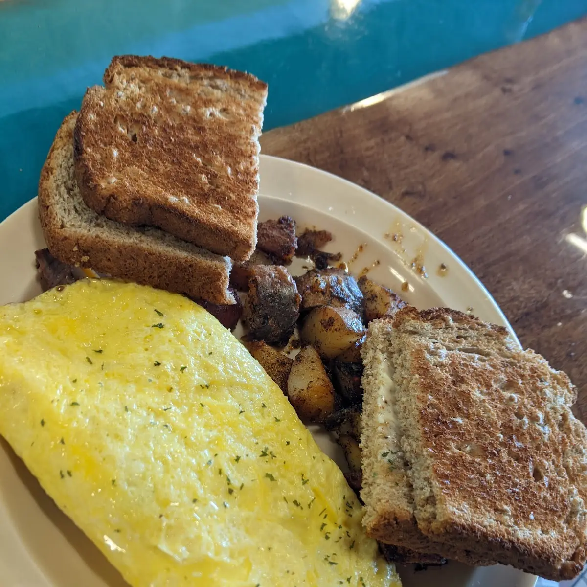 Ham and Cheese Omelette