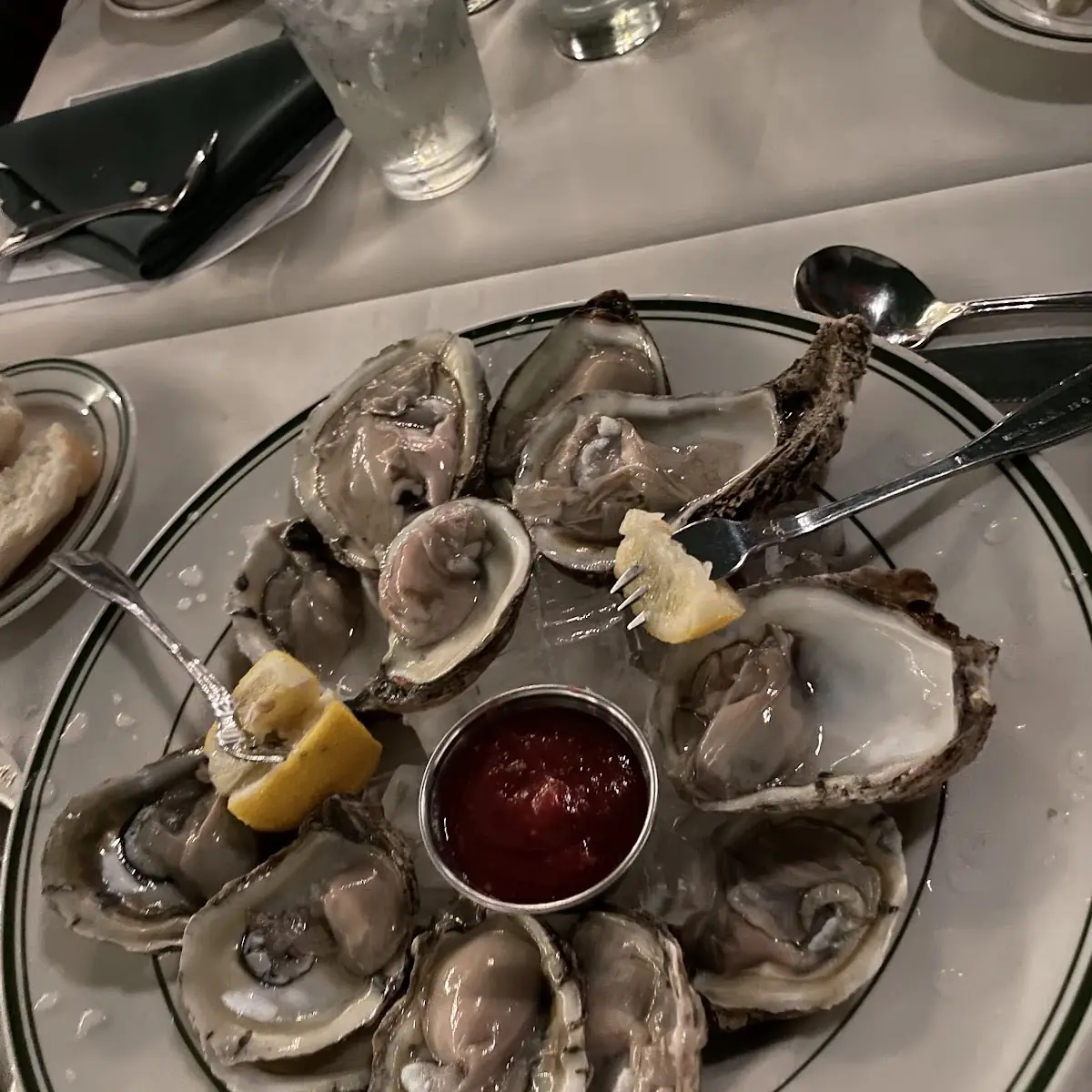 Oysters on the Half Shell
