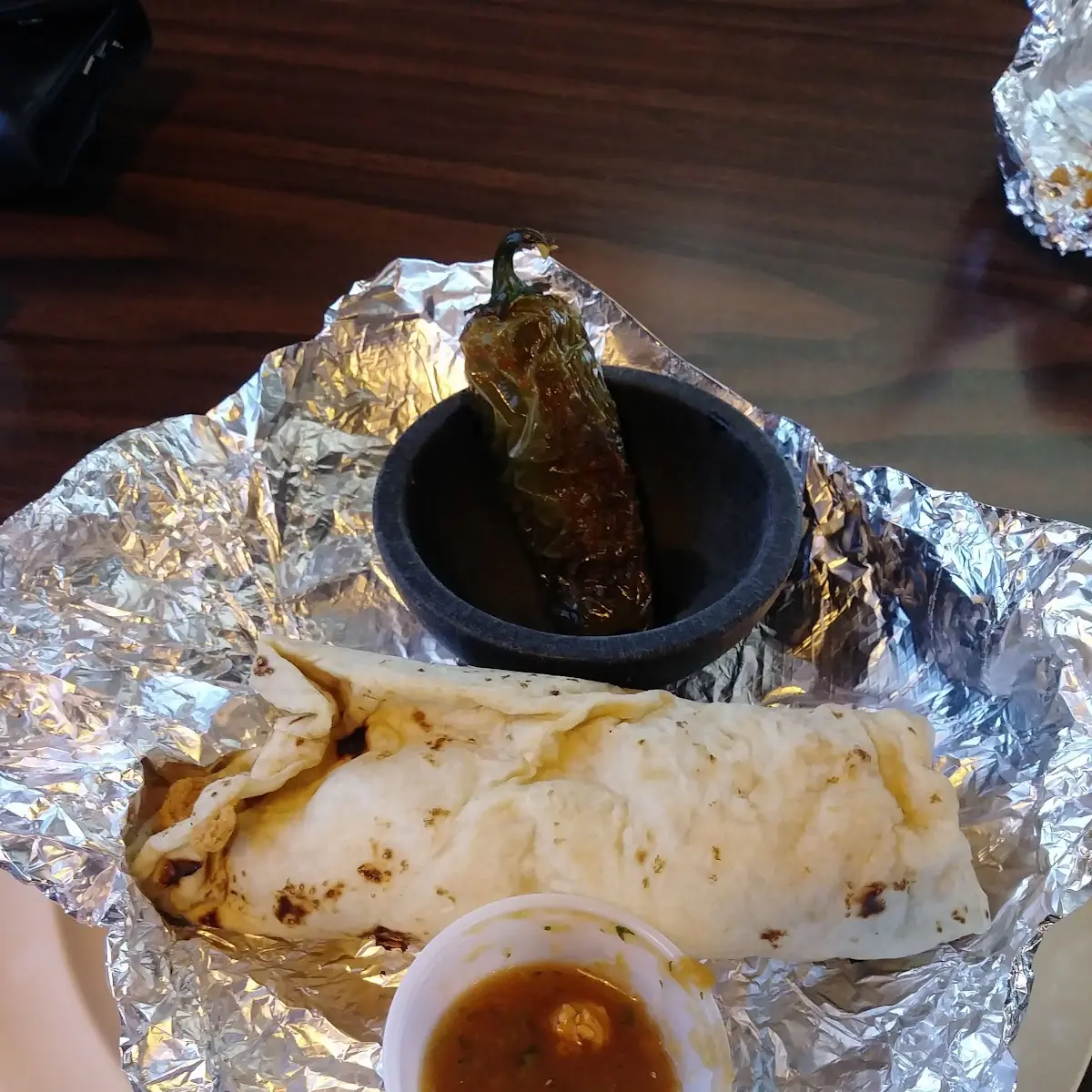 Bacon Egg Potato Cheese Burrito
