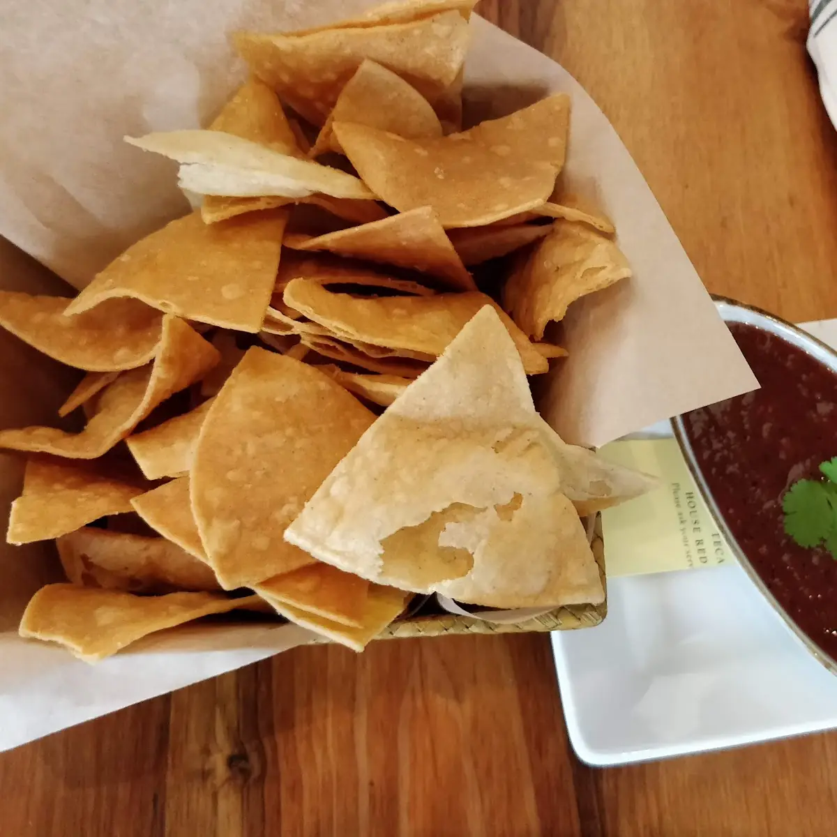 Chips with Salsa Fire-Roasted or Charred Habañero