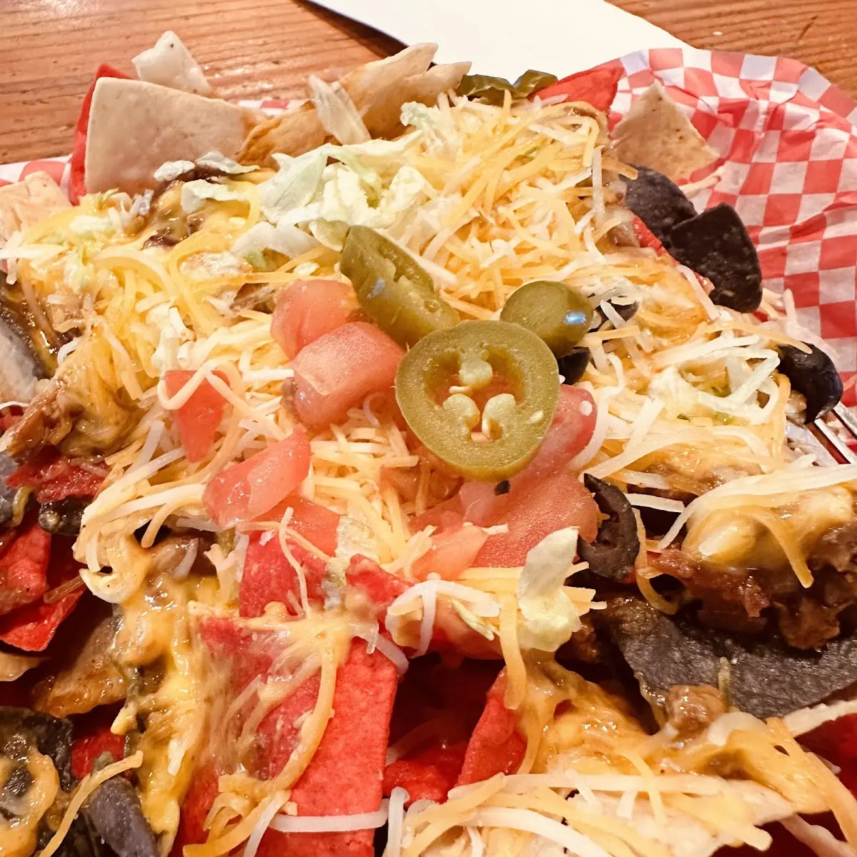Nachos with Plenty of Goodie’S on Top