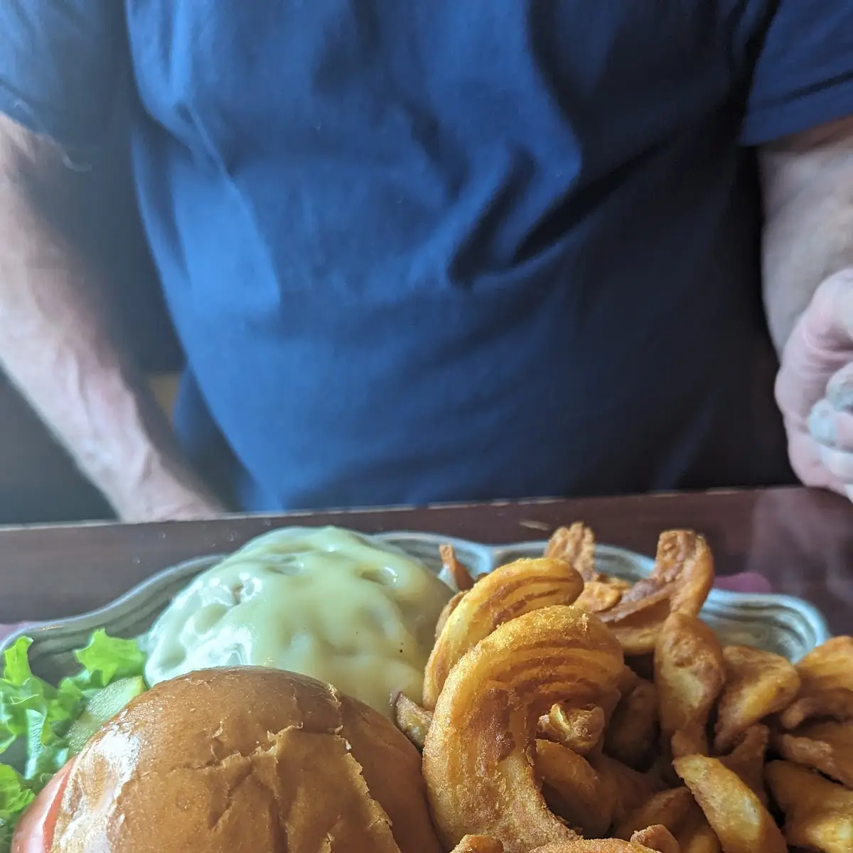 Mushroom & Swiss Burger