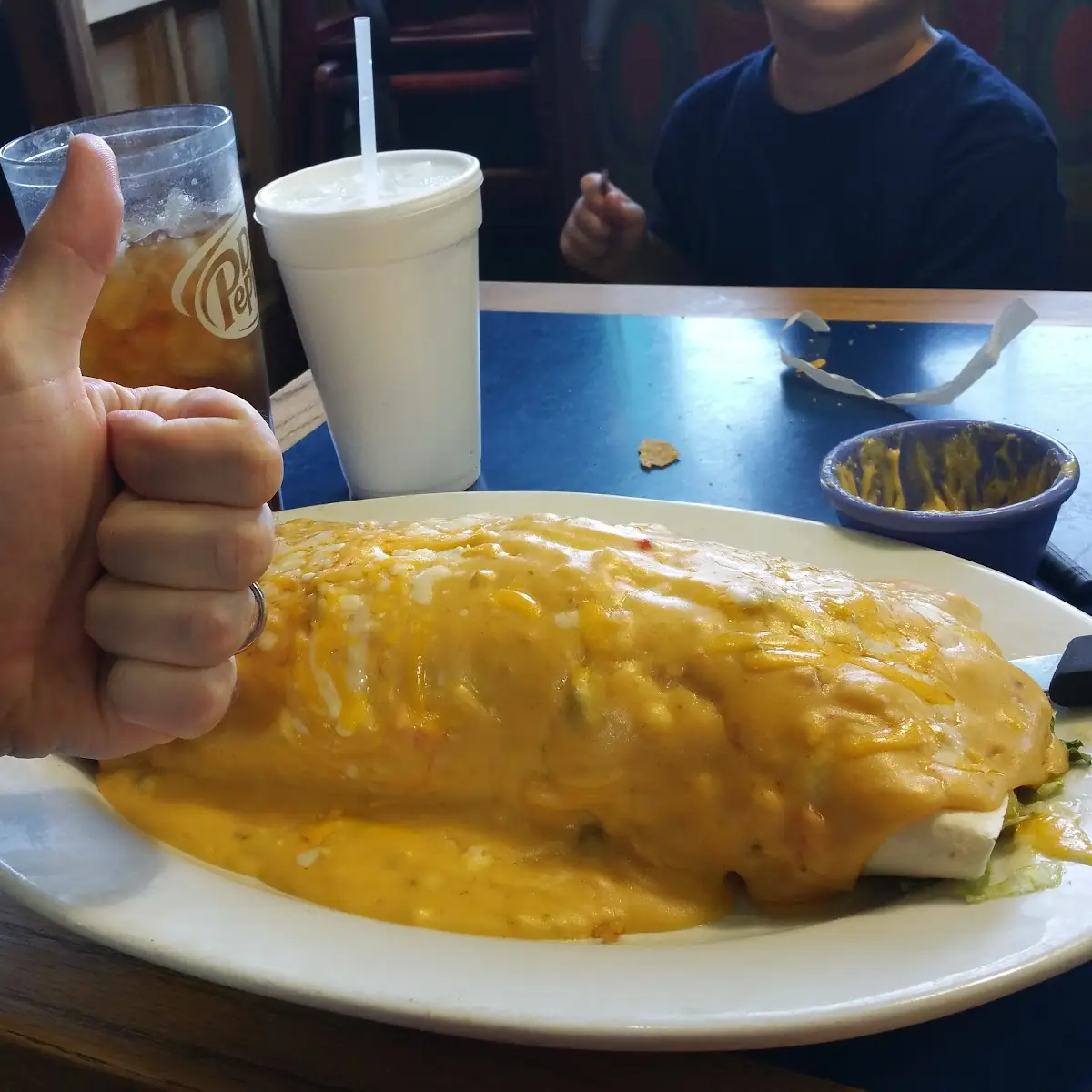 Chili Rellenos Cheese Enchiladas