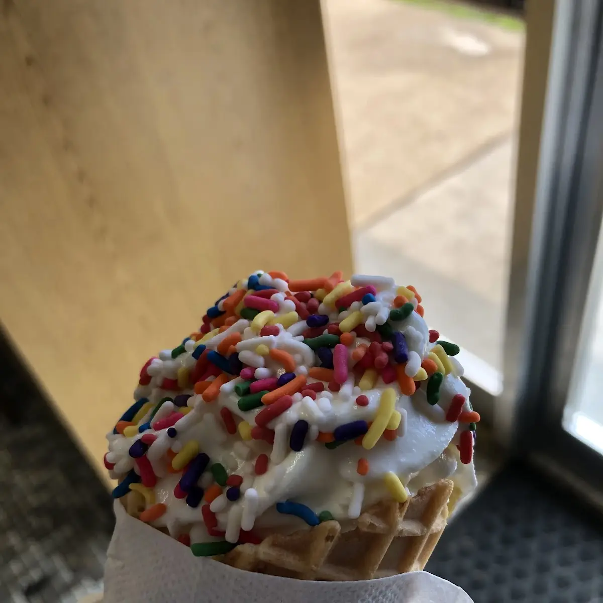 Vanilla Waffle Cone