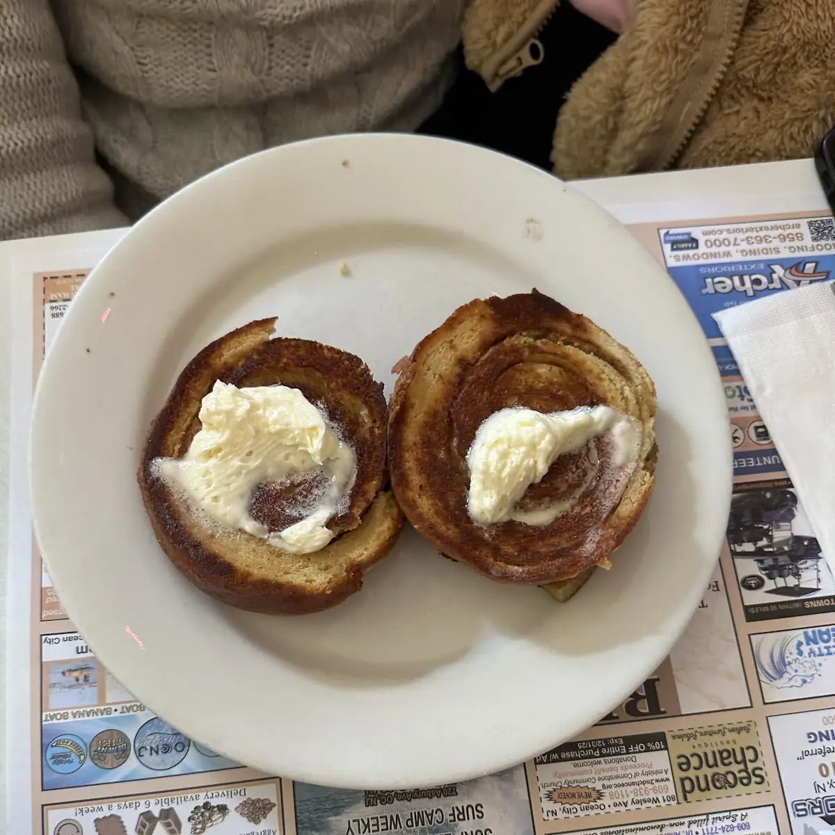 Grilled Cinnamon Roll