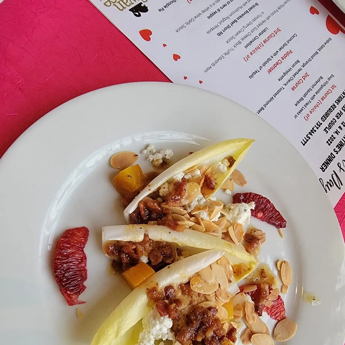 Endive Salad with Blood Orange