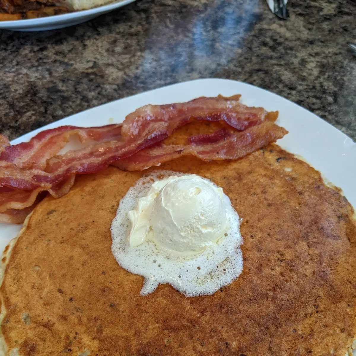Apple Wild Rice Pancakes