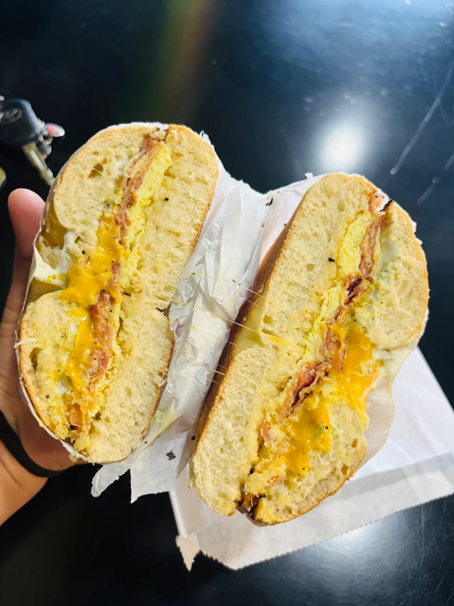 Bacon and Egg Breakfast Sandwich