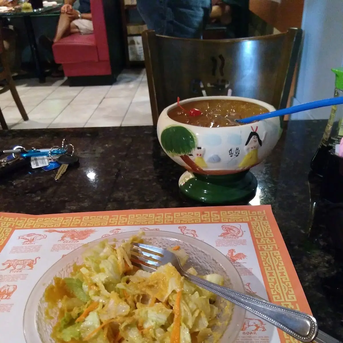 Salad with Ginger Dressing
