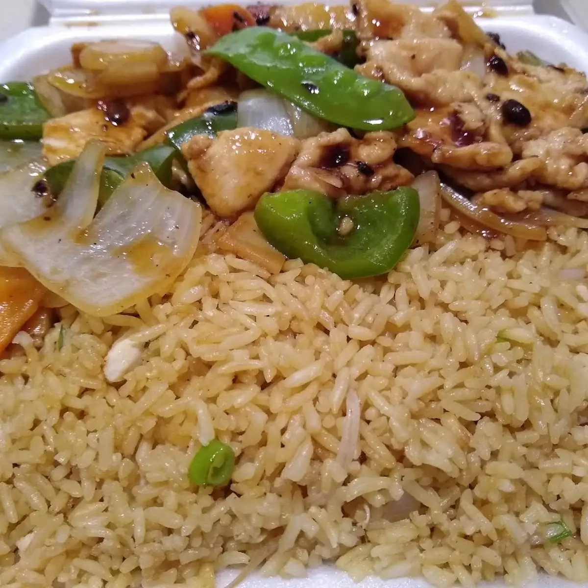 Chicken w Black Bean Sauce