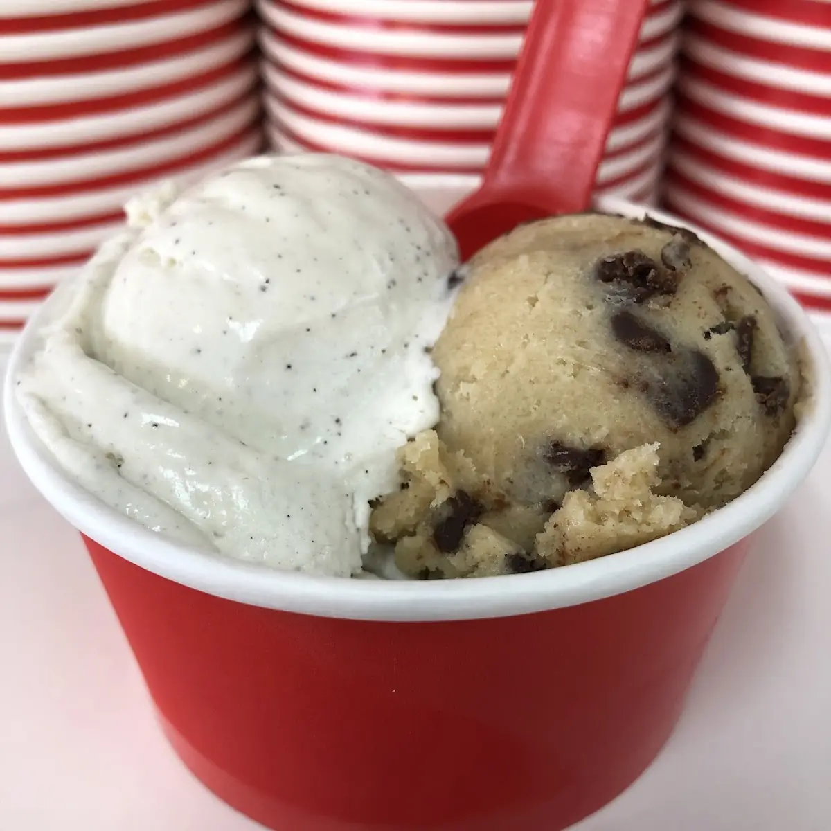 Cookie Dough and Ice Cream