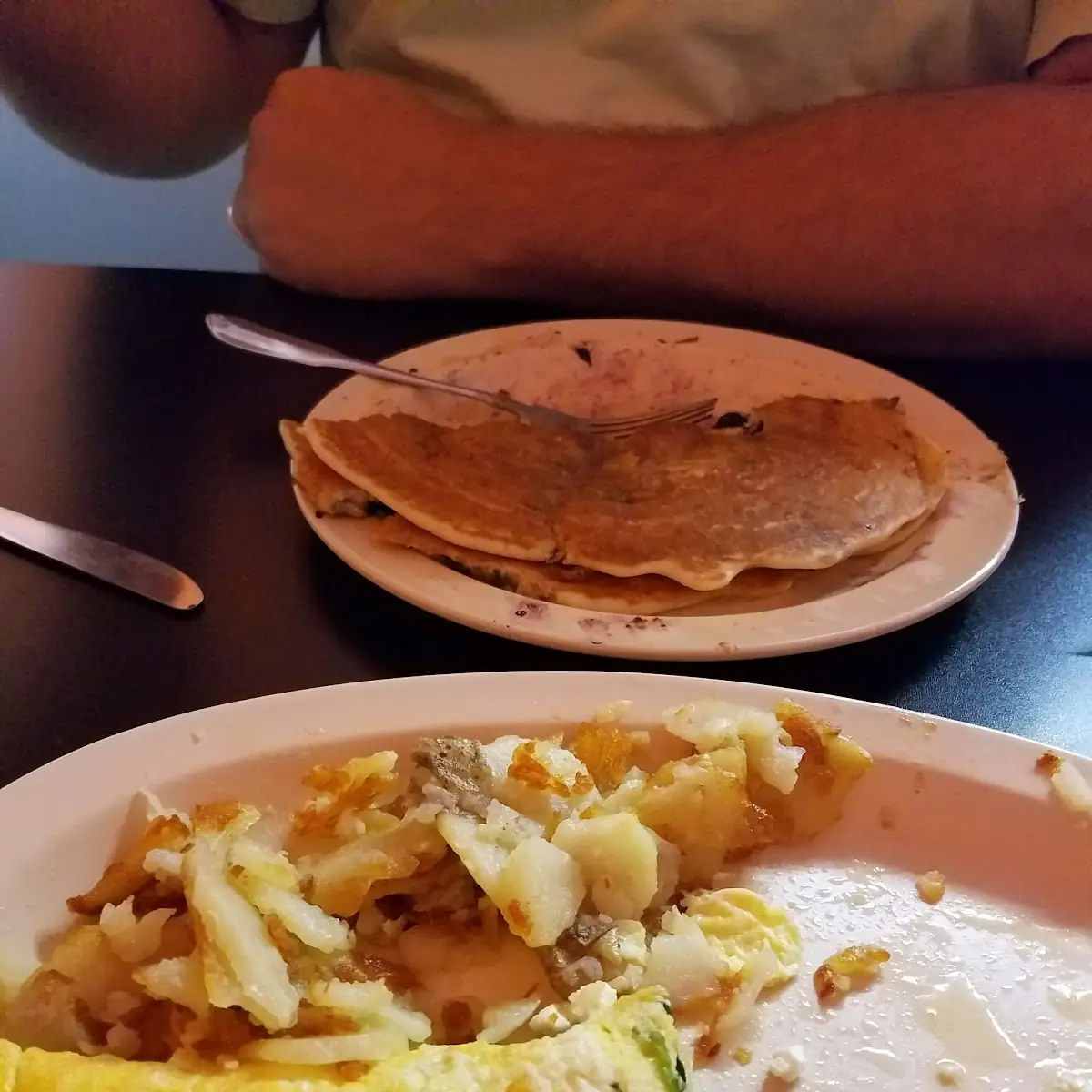Blueberry Pancake Breakfast
