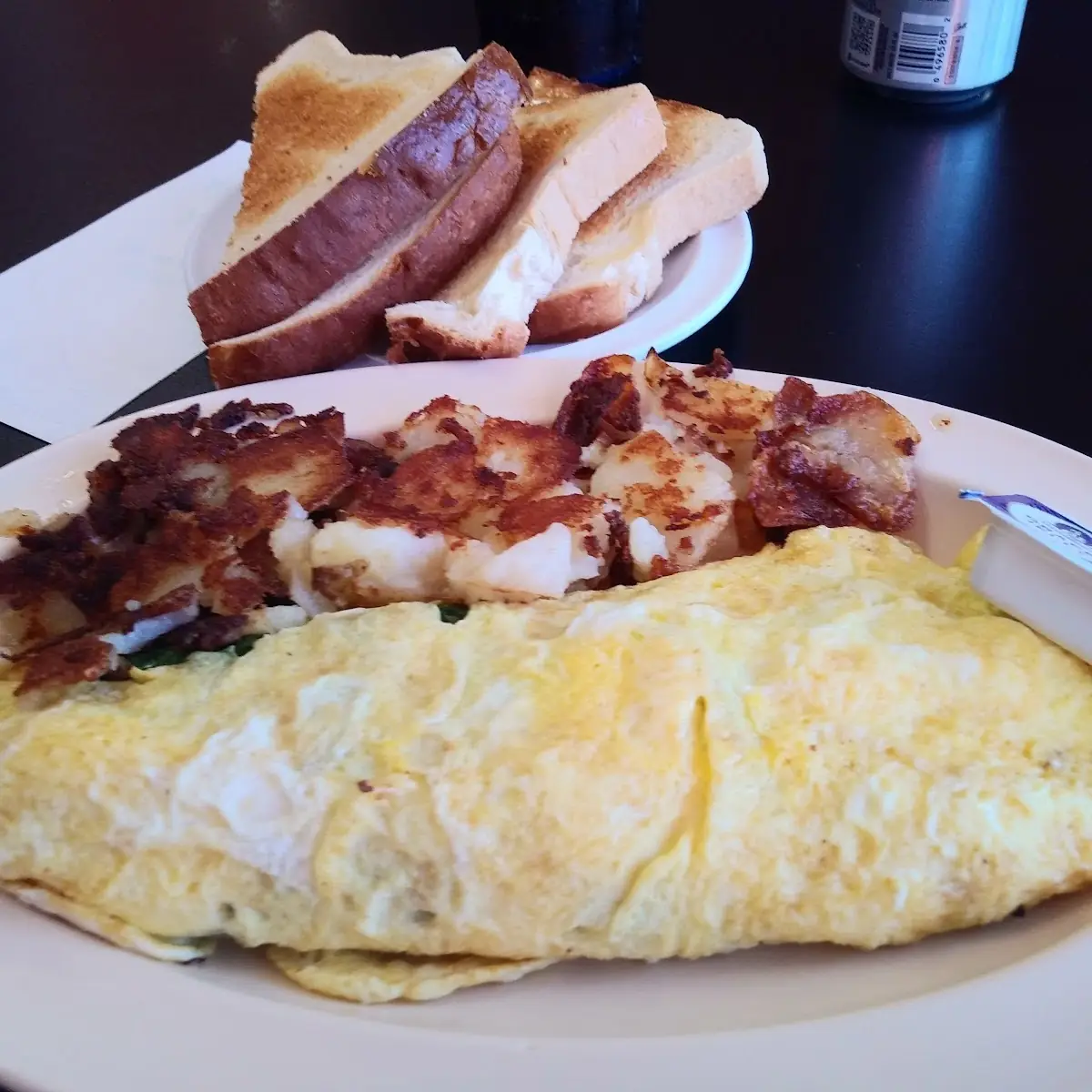 Spinach Feta Cheese Omelette