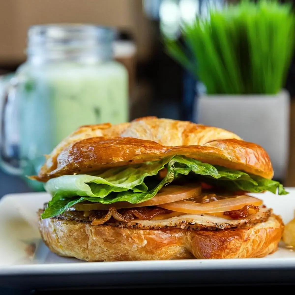 Bacon Egg and Cheese Croissant