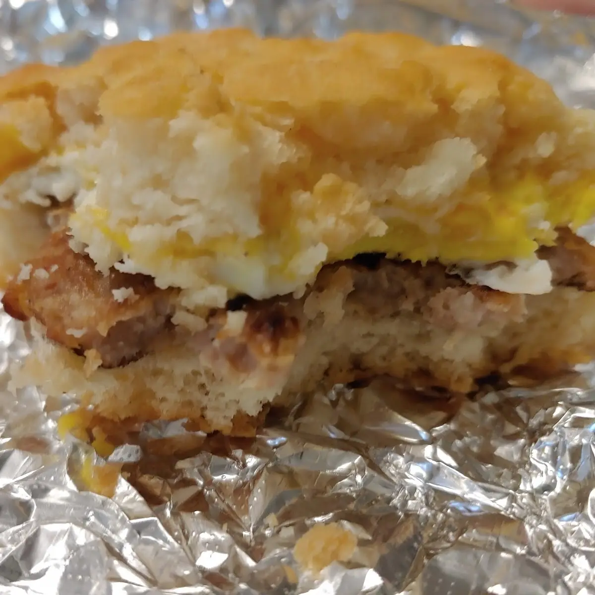 Sausage Cheese Biscuit