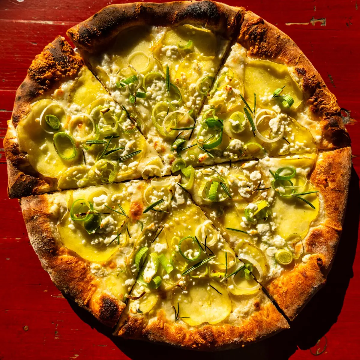 Corn & Green Chile Pizza