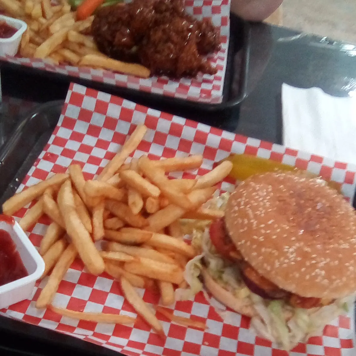 Burger with Fries