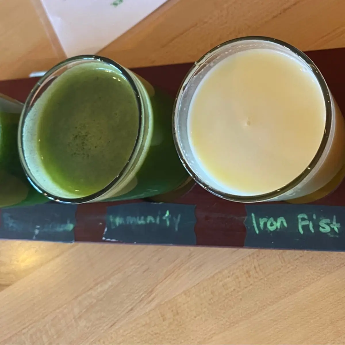 Fresh Juice Flight