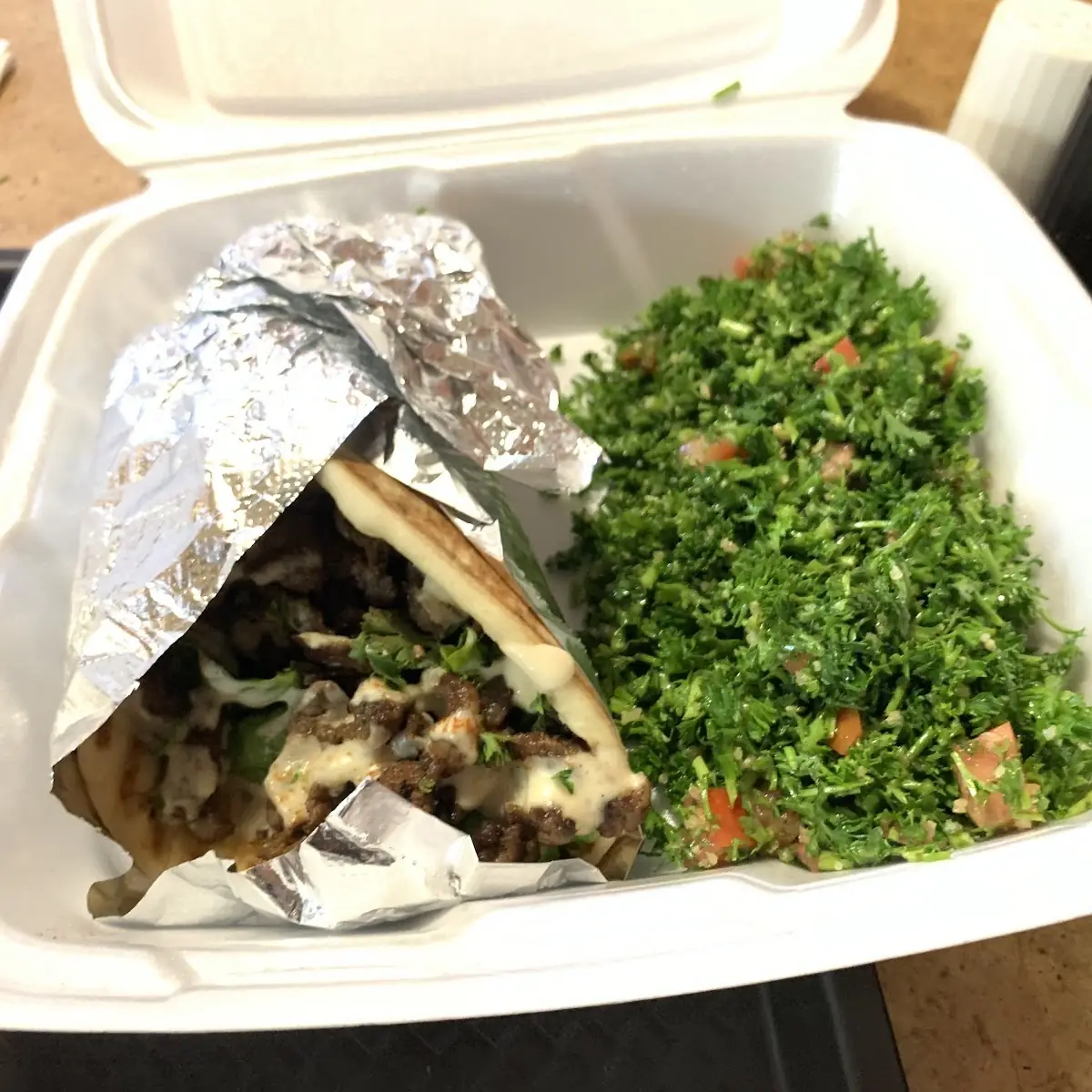 Beef Shawarma Plate