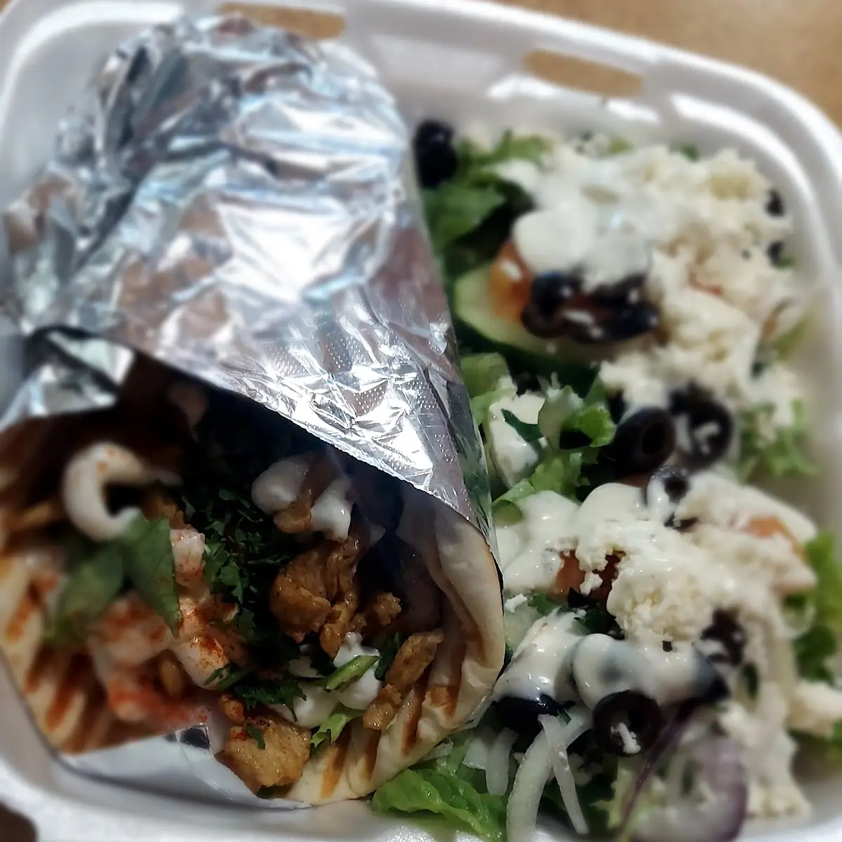 Chicken Shawarma Sandwich