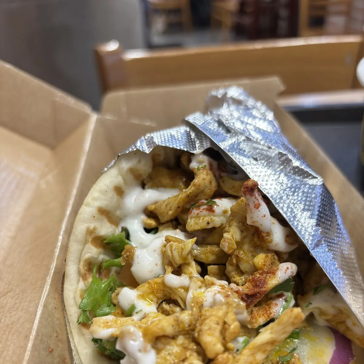 Shawarma Chicken Gyro