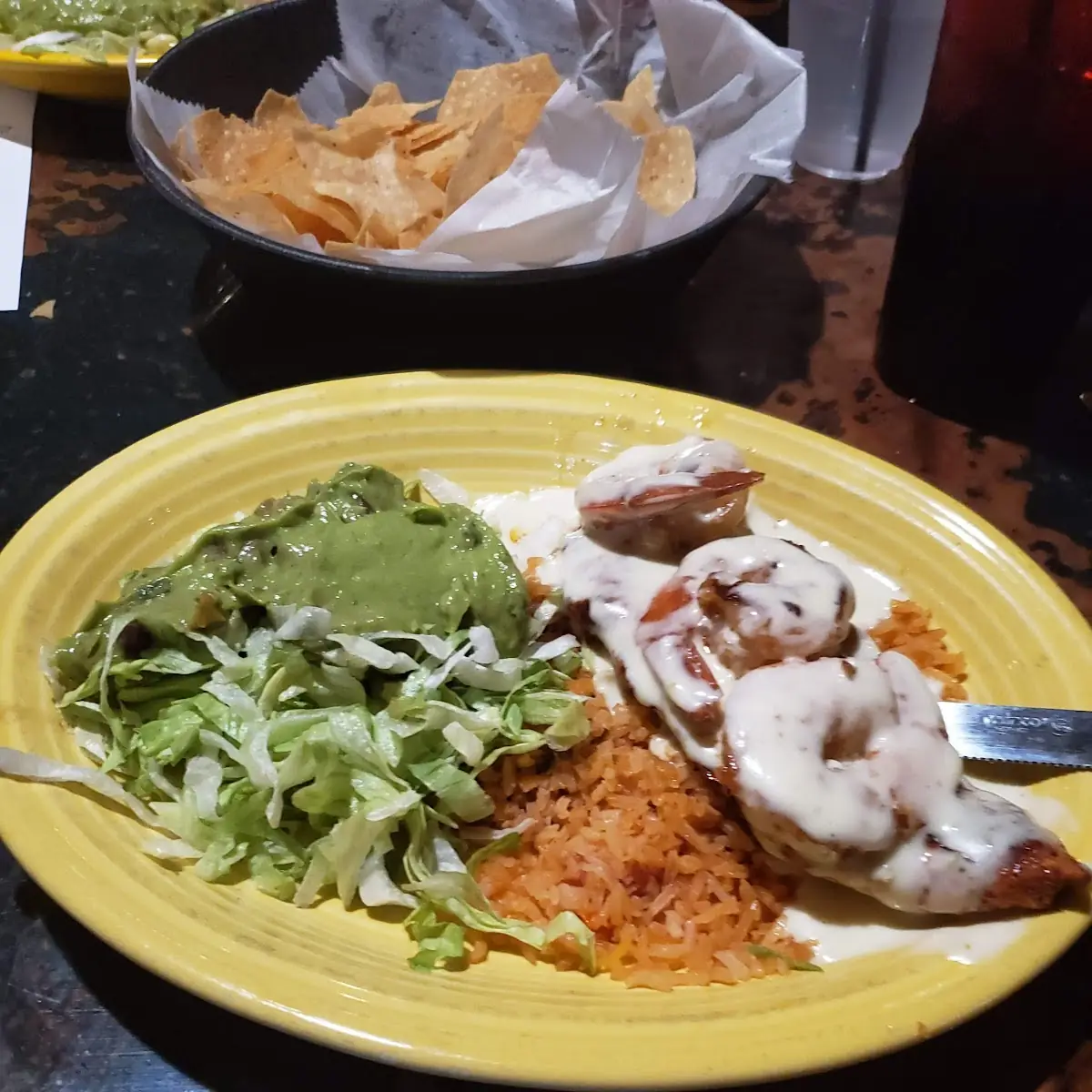 Rice and Refried Beans