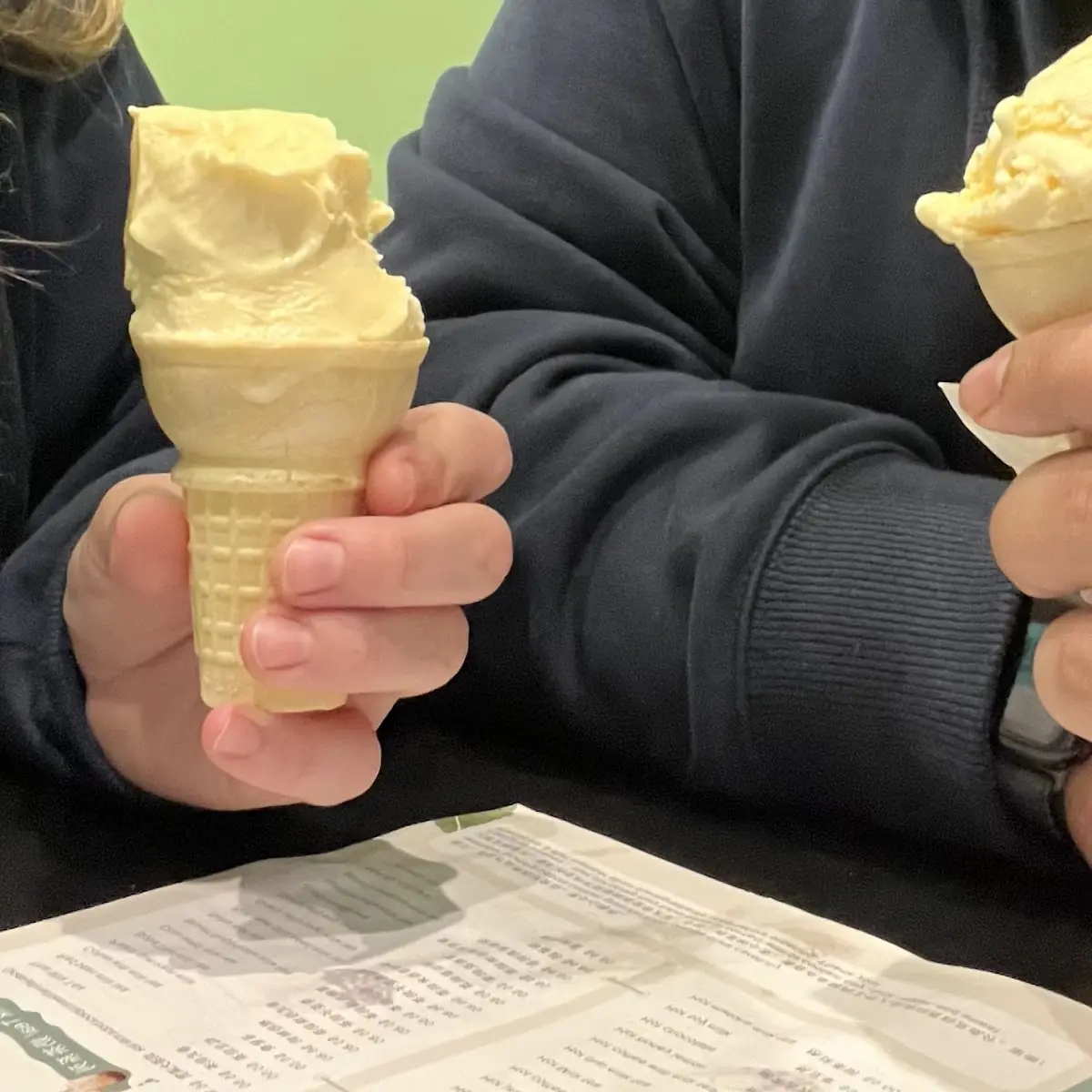 Vanilla Ice Cream Cone