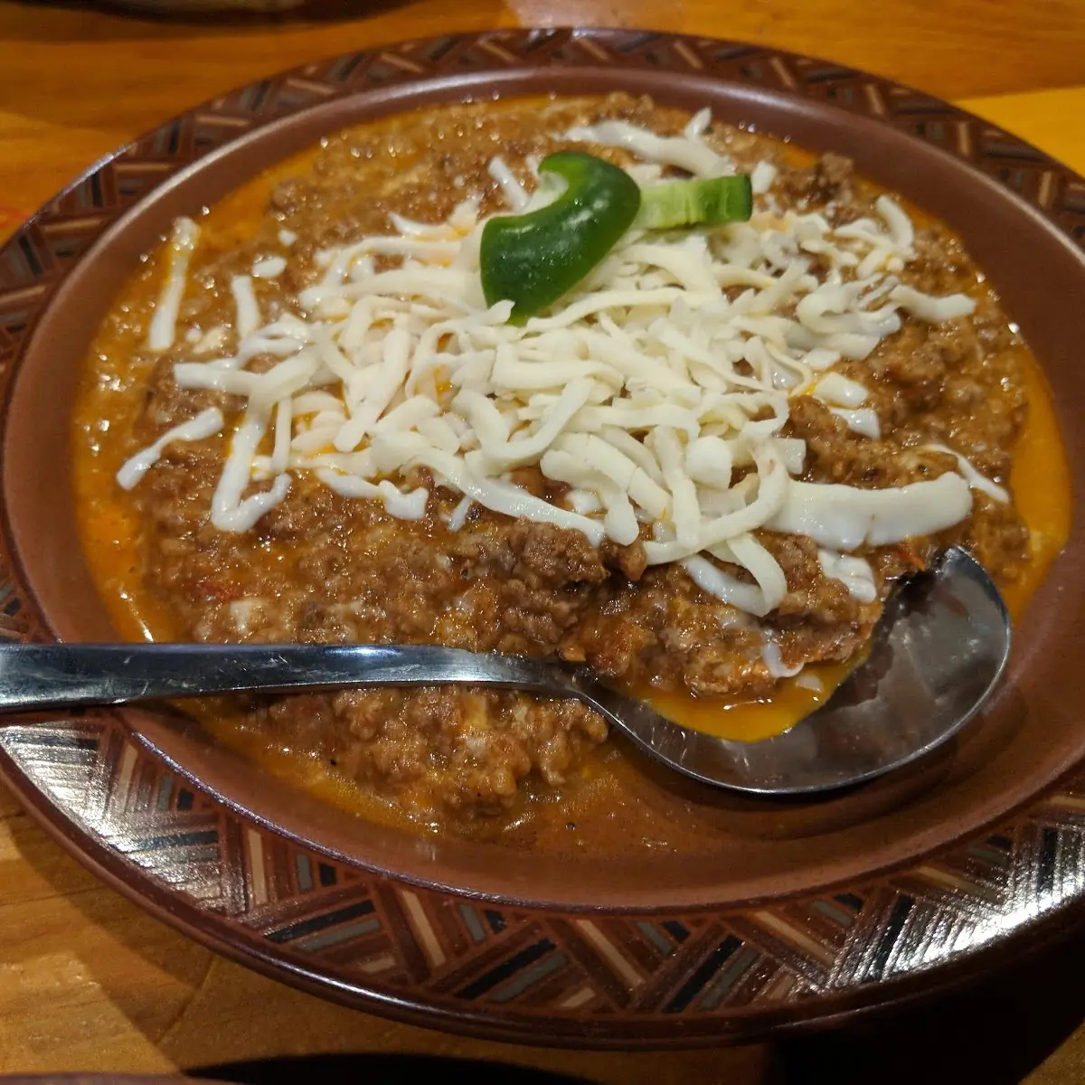Flaming Cheese, Acapulco Delight Restaurant