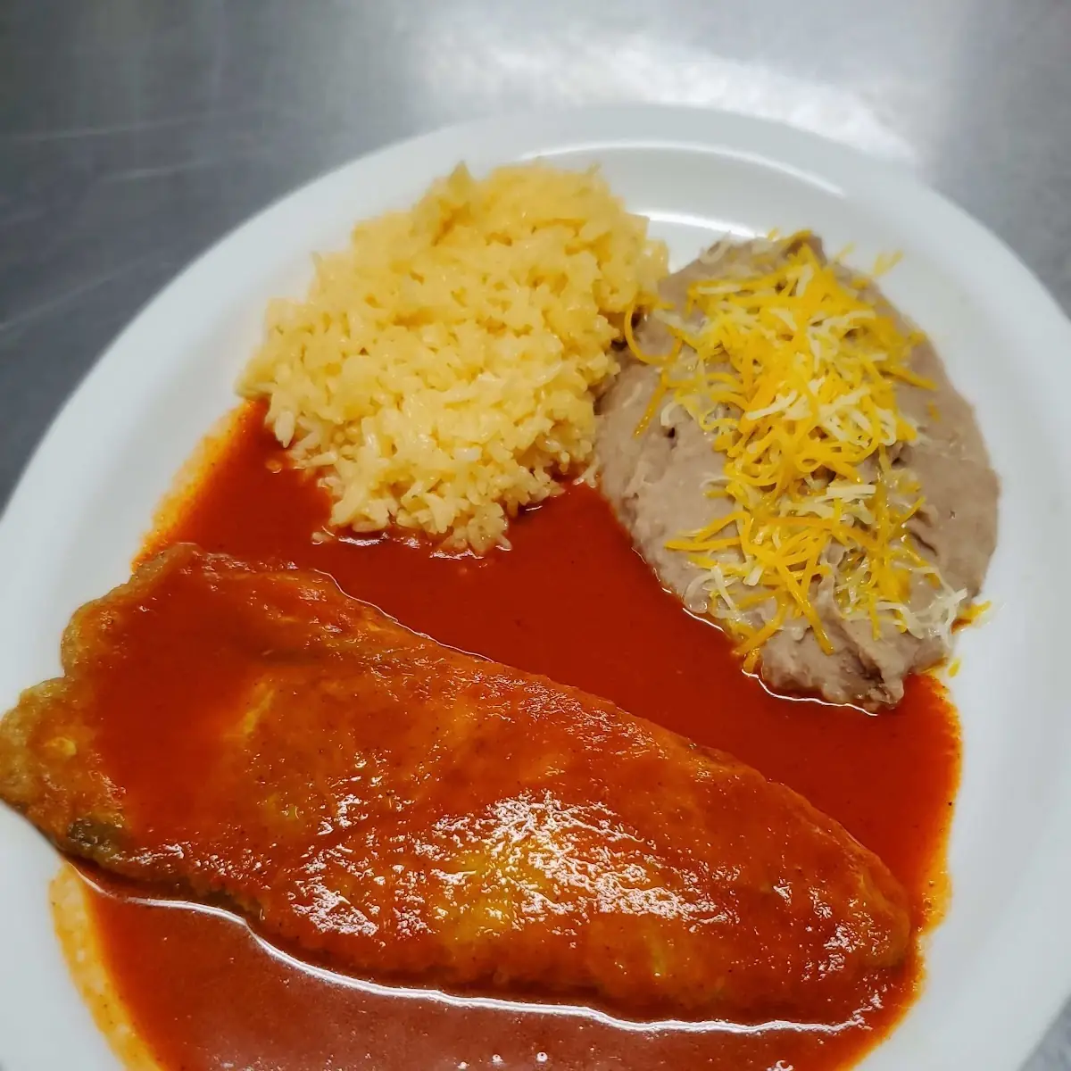 Chile Relleno & Enchilada Combo