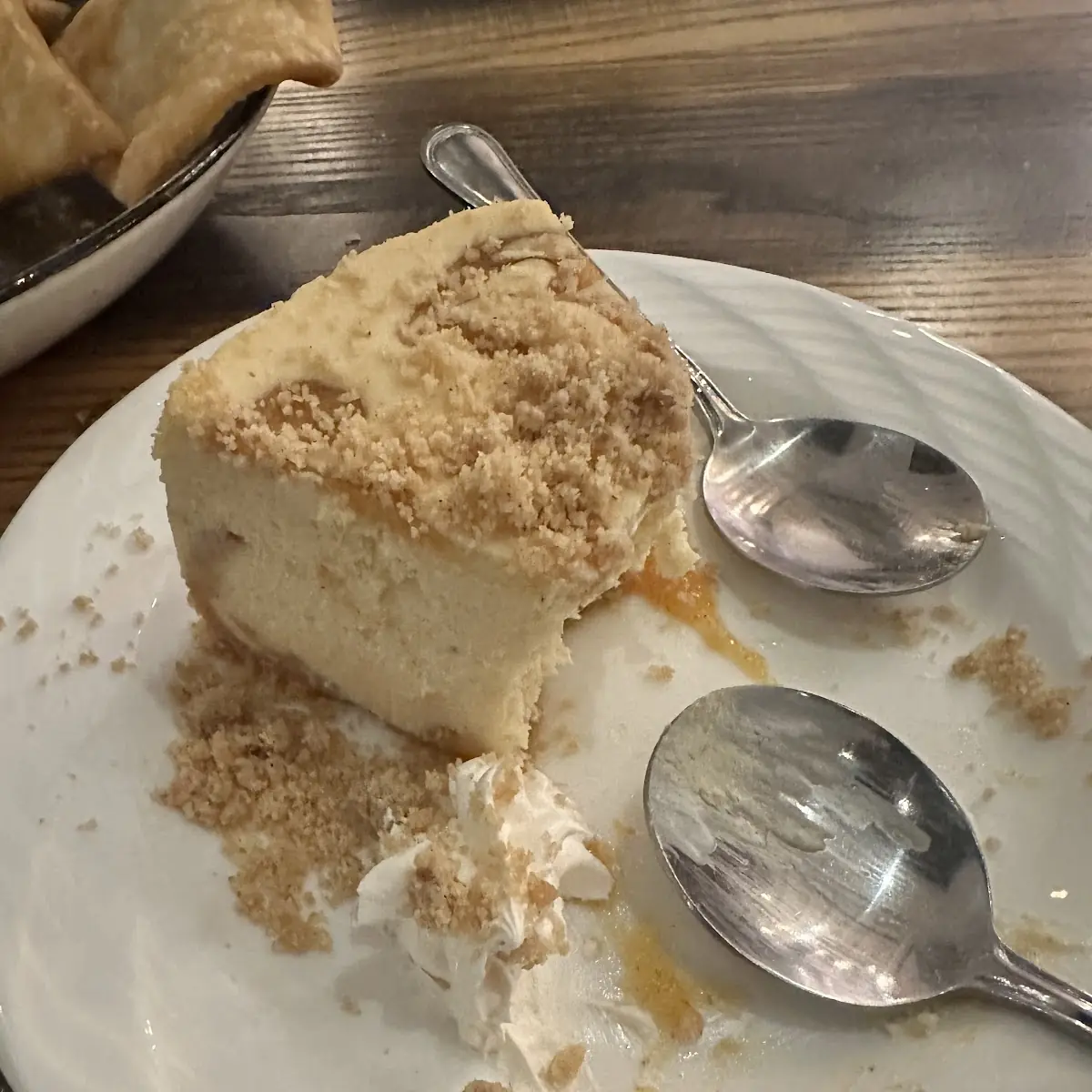Peach Cobbler Cheesecake