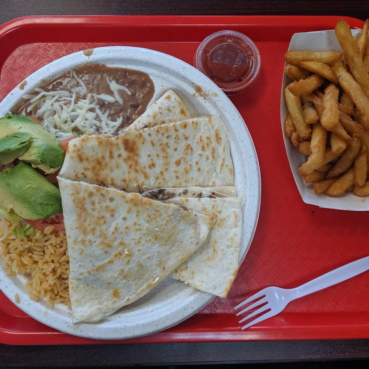 Quesadilla Combo with Fries