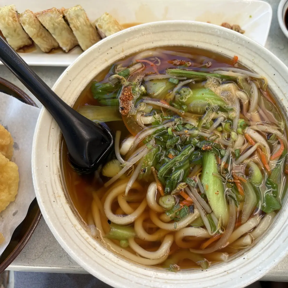 Tempura Soba Noodle Soup