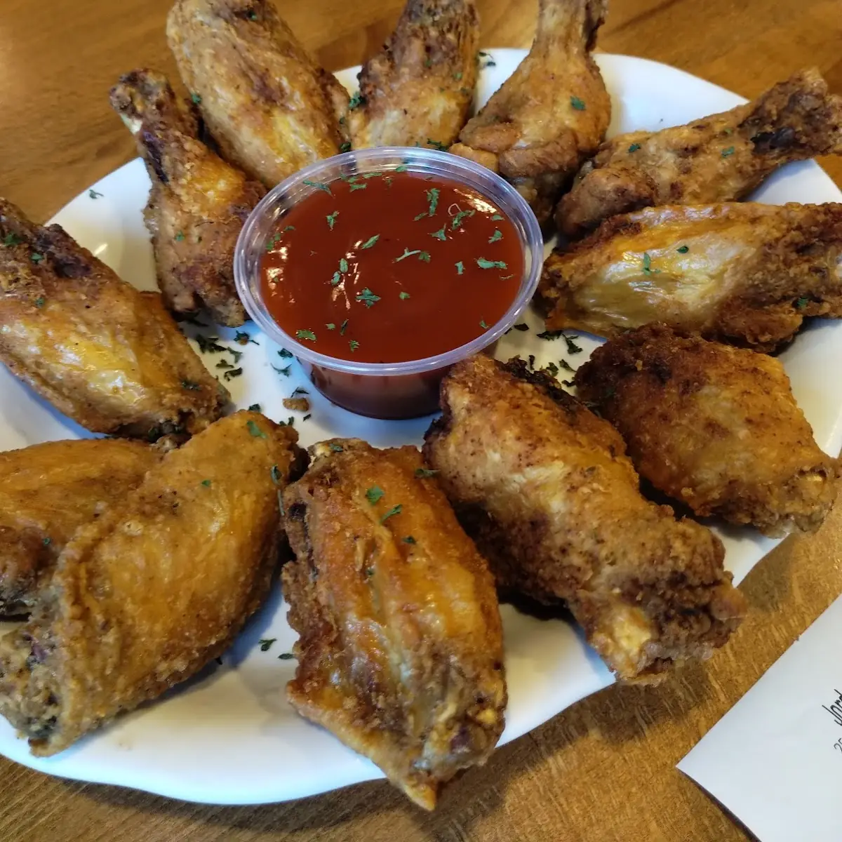 Chicken Wings with Blue Cheese