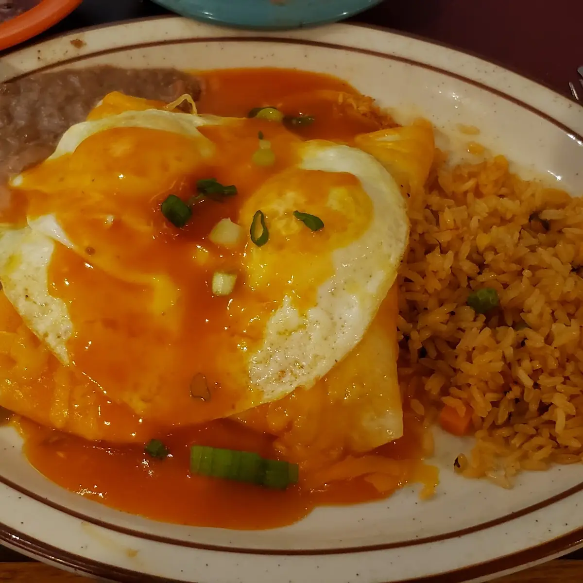 Sunrise Enchilada Plate