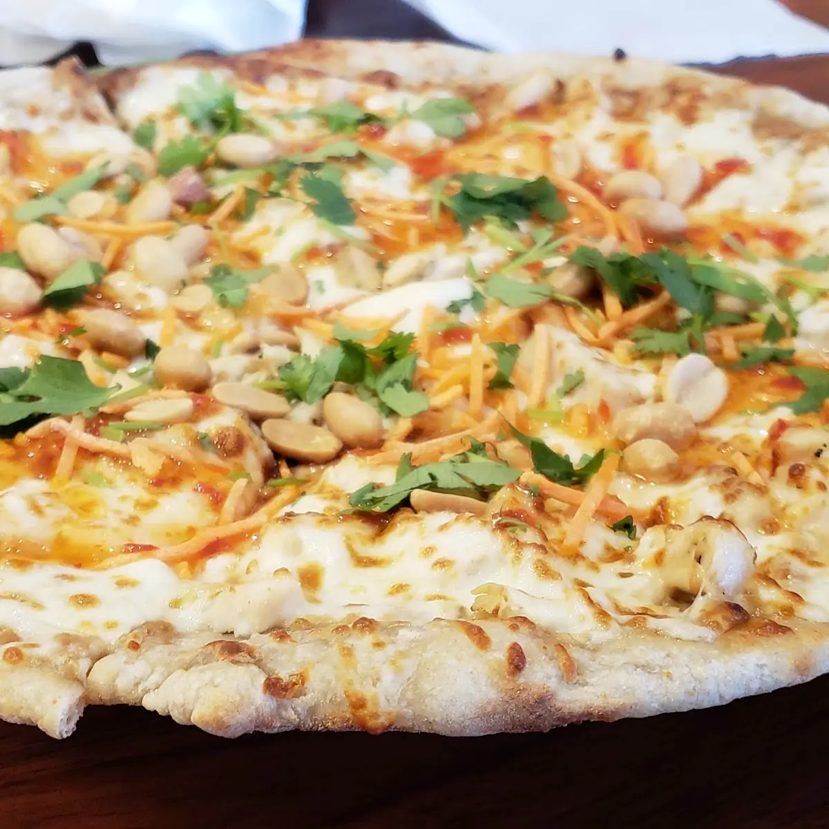 Thai Chicken Pizza