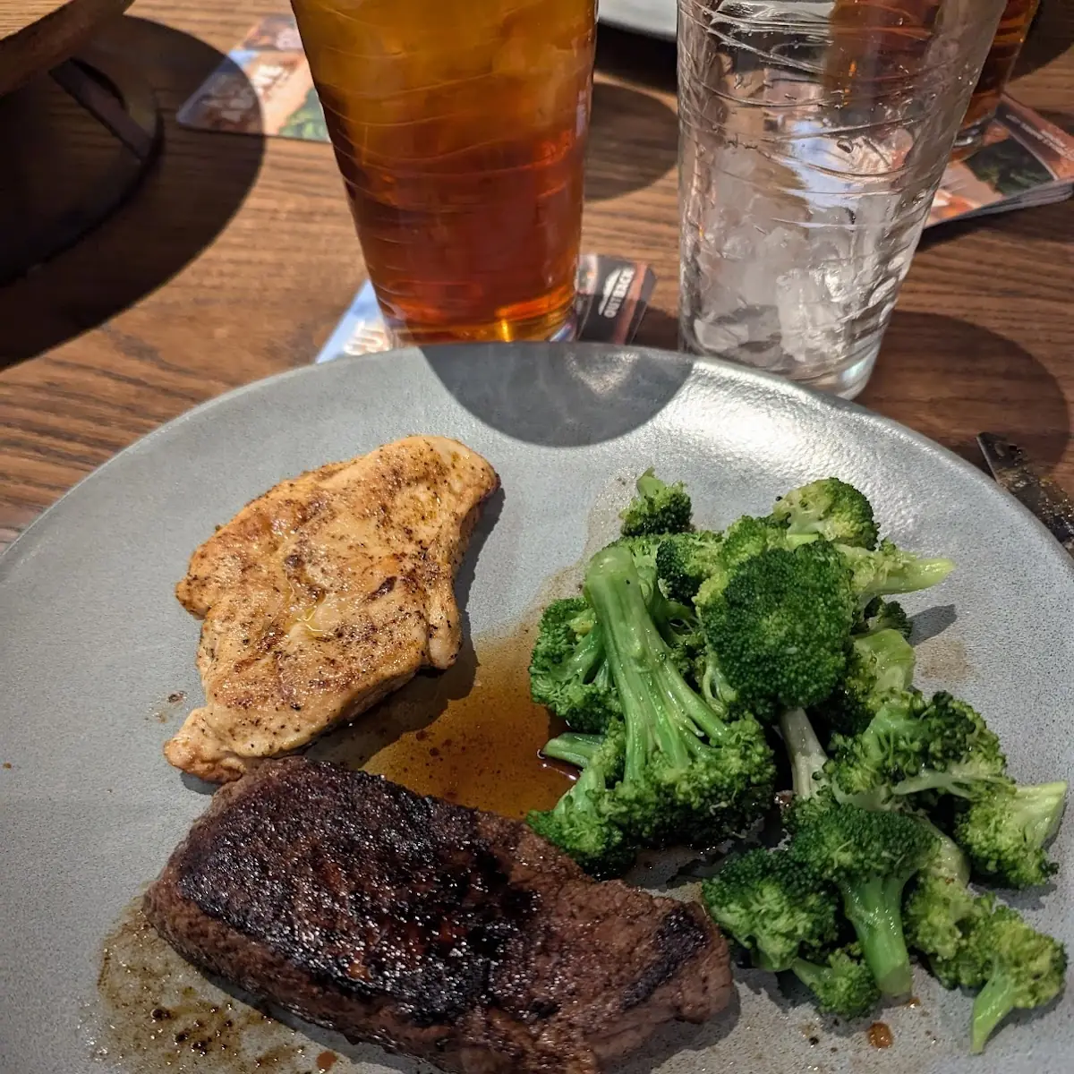 Grilled Chicken and Steak
