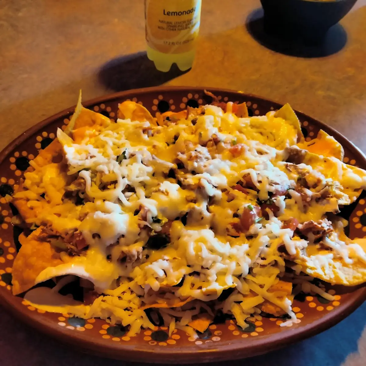 Nachos Carnitas Large
